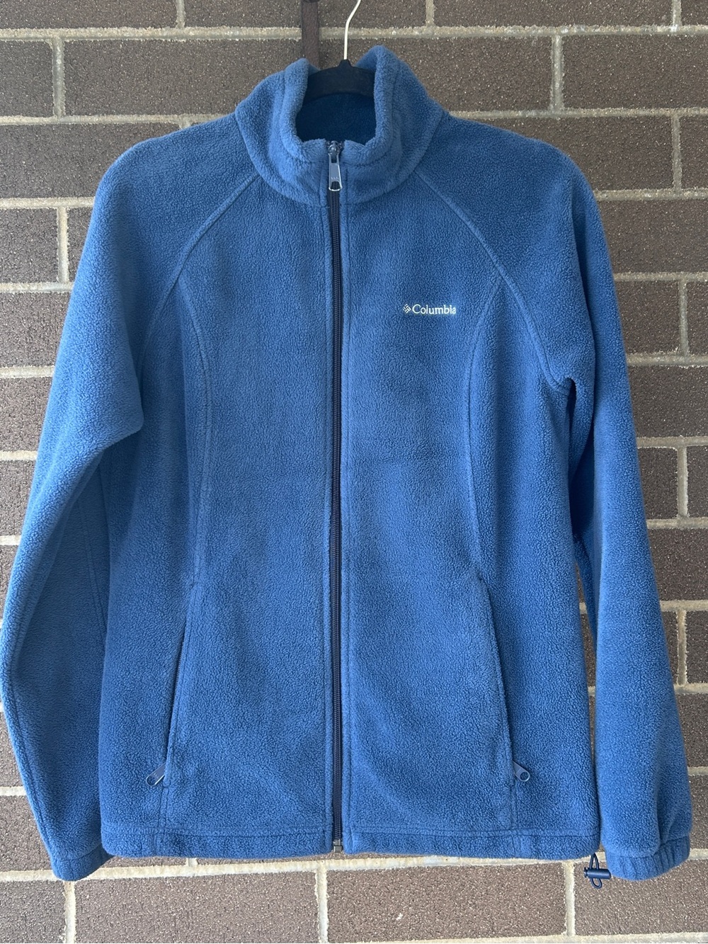 Columbia Women’s Blue Full Zip Fleece Jacket Large